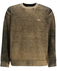Obey - Ribbed Crew-Neck Sweater - Lyst