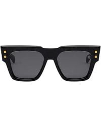 Balmain - B Army Square-Frame Sunglasses - Lyst