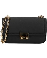 Michael Kors - Tribeca Kleine Crossbodytas Met Schakelketting - Lyst