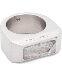 Rick Owens - Crystal Pyramid Ring - Lyst