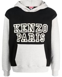 KENZO - Felpa tiger academy in cotone - Lyst