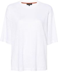 Loro Piana - Loro T-Shirt aus Leinen - Lyst
