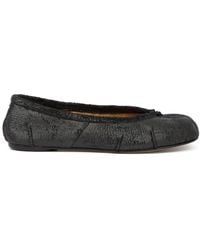 Maison Margiela - Leather Ballet Flats - Lyst