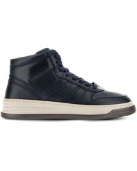 Hogan - H630 Logo-patch Leather Sneakers - Lyst