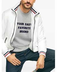 Brooks Brothers - Stripe-Trim Hooded Jacket - Lyst