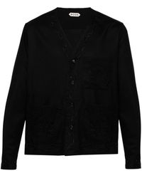 Bode - Dumas Floral-embroidered Twill Overshirt - Lyst