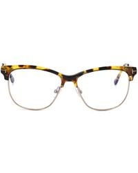 Tom Ford - Brille Mit Eckigem Gestell - Lyst