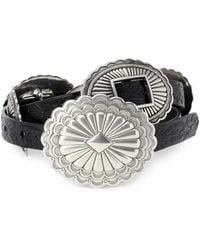 The Great - X Stetson Embossed Concho Belt - Lyst