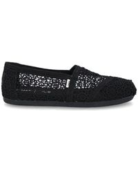 TOMS - Espadrilles À Détails Perforés - Lyst