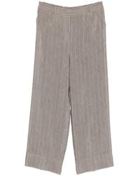 Panicale - Pinstripe-Pattern Trousers - Lyst