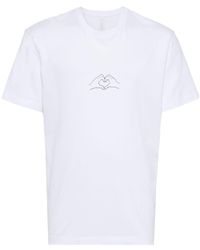 Neil Barrett - Graphic-print Cotton T-shirt - Lyst