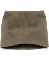 Mugler - テーラード ミニスカート - Lyst