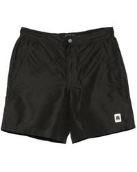 Amiri - Logo-Patch Swim Shorts - Lyst