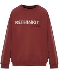 Rethinkit Studios - Logo-Embroidered Sweatshirt - Lyst