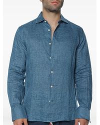 MC2 Saint Barth - Pamplona Flower-Print Linen Shirt - Lyst