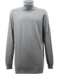 Rick Owens - Turtleneck Long-Sleeve Sweater - Lyst