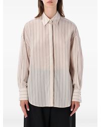 Sessun - Mabel Vertical-Stripe Shirt - Lyst