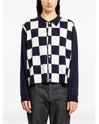 Second/Layer - Checkered Cardigan - Lyst