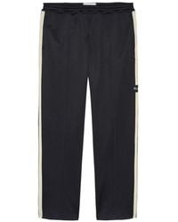 HOPEIUM - Side-Stripe Logo-Patch Track Pants - Lyst