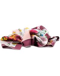 Gucci - Silk Twill Printed Carré - Lyst
