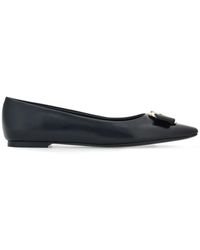 Ferragamo - New Vara Ballerina's Met Strik - Lyst
