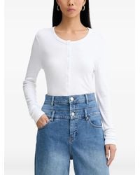 Munthe - Buttoned Long-Sleeved Top - Lyst
