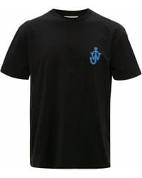 JW Anderson - T-Shirt Met Logopatch - Lyst