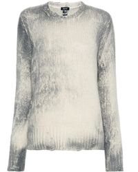 Avant Toi - Pull À Effet Délavé - Lyst