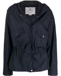 Woolrich - Hooded Drawstring Jacket - Lyst