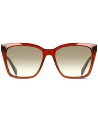 Liu Jo - Geometric-Frame Sunglasses - Lyst
