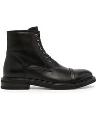 Malone Souliers - Bryce Leather Lace-up Boots - Lyst