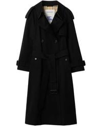 Burberry - Long Gabardine Fitzrovia Trench Coat - Lyst