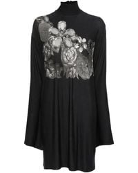 BARBARA BOLOGNA - Graphic-Print High-Neck T-Shirt - Lyst