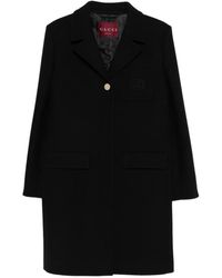 Gucci - Wollen Jas - Lyst