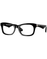 Burberry - Rectangle-Frame Full-Rim Glasses - Lyst