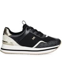 MICHAEL Michael Kors - Logo-Print Mesh Sneakers - Lyst