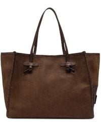 Gianni Chiarini - Sac Cabas Marcella Format Moyen À Finitions En Cuir - Lyst