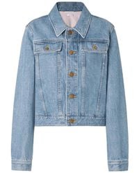 Thom Browne - Shrunken Selvedge Denim Jack - Lyst