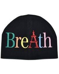 BREATH - Logo-Embroidered Beanie Hat - Lyst