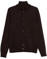 Zanone - Button-Down Vest Met Hoge Hals - Lyst