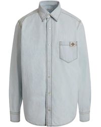 Bally - Denim Overhemd - Lyst