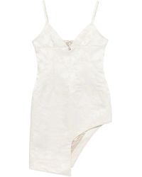 Coperni - Abito Corto Asimmetrico A Fiori - Lyst