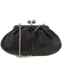Weekend by Maxmara - Medium Pasticcino Leather Clutch Bag - Lyst
