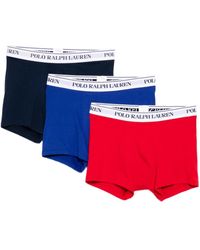 Polo Ralph Lauren - Logo-Waistband Briefs (Set Of Three) - Lyst