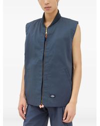 Dickies - Zip-Front Sleeveless Gilet - Lyst