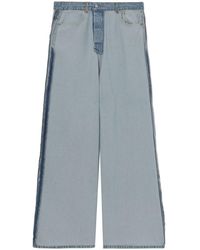 Vetements - Inside-out Wide-leg Jeans - Lyst