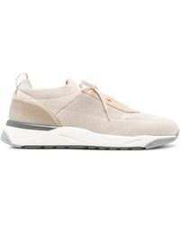 Santoni - Debts Lace-Up Sneakers - Lyst