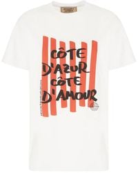 ALESSANDRO ENRIQUEZ - Gestreept T-Shirt - Lyst