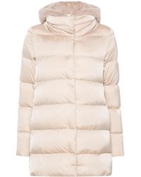Herno - Faux-Fur Quilted Down Coat - Lyst