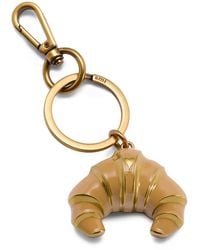 Ami Paris - Ami De Coeur Croissant Keyring - Lyst